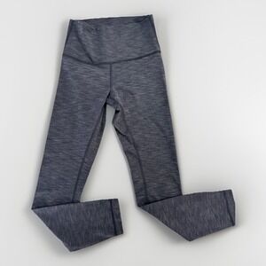 Lululemon Leggings Womens 4 Wunder Under Hi-Rise 7/8 Tight 25" Full On‎ Luxtreme